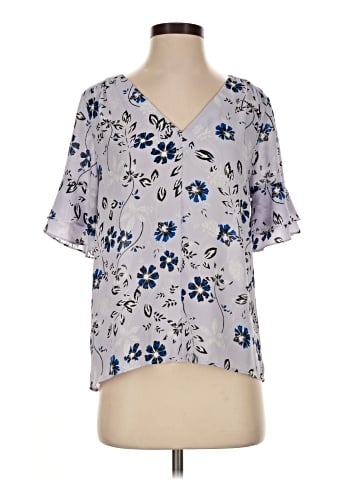 Ivanka Trump Short Sleeve Blouse (view 1)