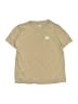 Nike Solid Tan Active T-Shirt Size M (kids) - photo 1