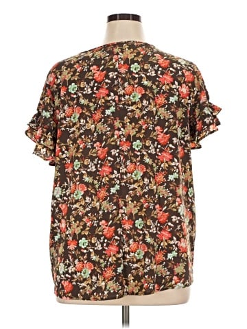 Lane Bryant Short Sleeve Blouse (view 2)