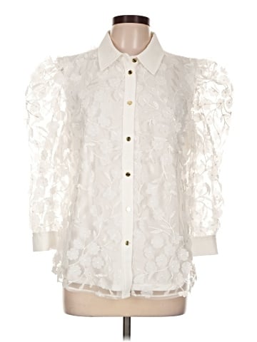 Anne Klein 3/4 Sleeve Blouse (view 1)