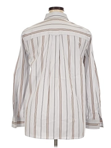 Lafayette 148 New York Long Sleeve Button-Down Shirt (view 2)