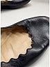Chloé 100% Leather Black Flats Size EU 37 - photo 4