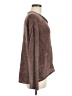 RDI Metallic Pink Brown Pullover Sweater Size M - photo 4