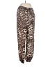 Olivaceous 100% Polyester Animal Print Brown Casual Pants Size M - photo 1
