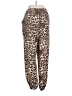Olivaceous 100% Polyester Animal Print Brown Casual Pants Size M - photo 2