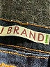 J Brand Chevron-herringbone Blue Jeans Size 28 waist - photo 7