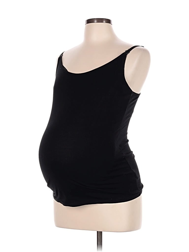 Pre-owned Old Navy - Maternity Tank Top Black Strapless Neckline Tops