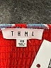 THML 100% Polyester Red Short Sleeve Blouse Size XS - photo 7