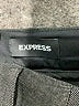 Express Chevron-herringbone Gray Dress Pants Size 4 - photo 7