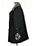 JM Collection 100% Polyester Animal Print Black Coat Size M - photo 5