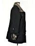 JM Collection 100% Polyester Animal Print Black Coat Size M - photo 4