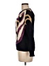 Petite Sophisticate Animal Print Black Pullover Sweater Size 8 - photo 5