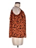 Pleione 100% Polyester Floral Orange Sleeveless Blouse Size M - photo 4
