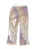H&M Metallic Silver Casual Pants Size 6 - photo 2