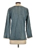 J.Crew Blue 3/4 Sleeve Blouse Size 2 - photo 2