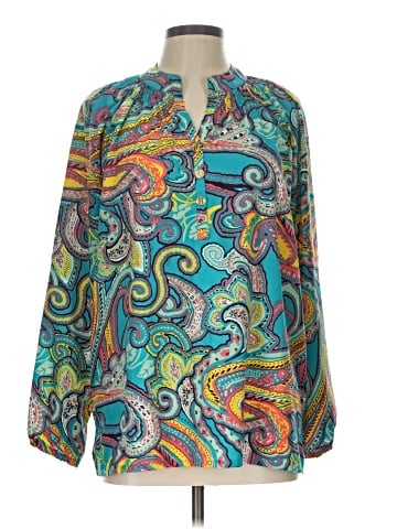 TRACY NEGOSHIAN Long Sleeve Blouse (view 1)