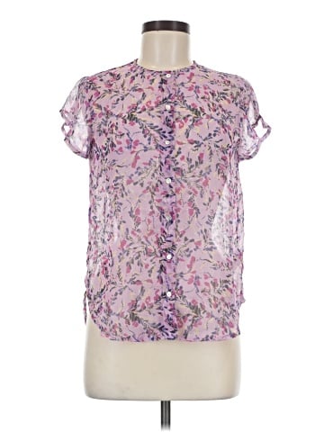 French Connection Short Sleeve Blouse (view 1)