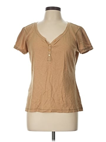 Style&Co Short Sleeve Henley (view 1)