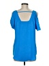 Papaya 100% Polyester Blue Short Sleeve Top Size 8 - photo 2