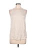 Milly Ivory Sleeveless Blouse Size 6 - photo 1