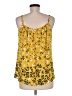 CAbi 100% Polyester Yellow Sleeveless Blouse Size M - photo 2