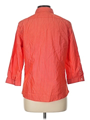 Lands' End 3/4 Sleeve Button-Down Shirt (view 2)