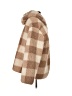 Love Tree 100% Polyester Plaid Brown Coat Size 0 - photo 4