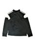 Adidas 100% Polyester Black Track Jacket Size 10 - 12 - photo 2