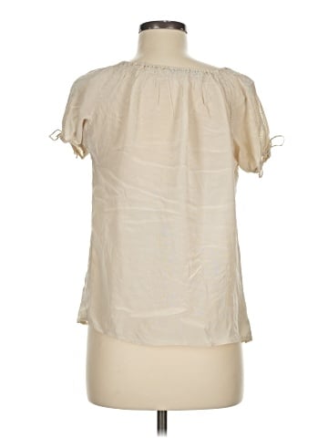 Blumarine Short Sleeve Silk Top (view 2)