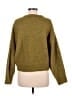 Topshop Tweed Green Pullover Sweater Size 8 - photo 2