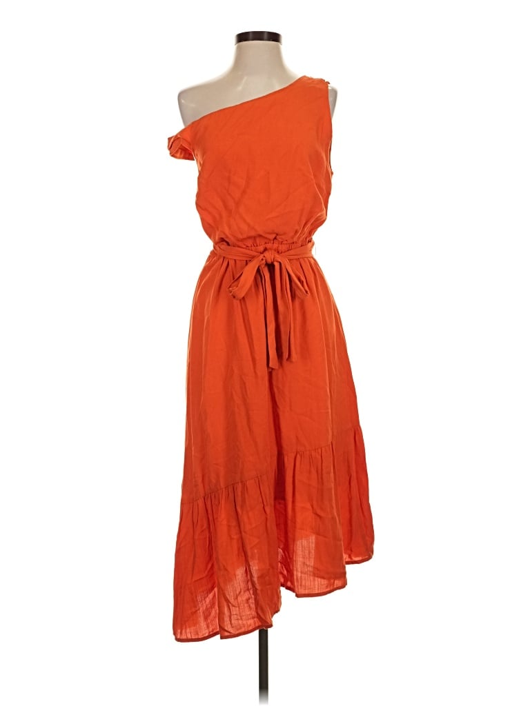 Pre-owned Mossimo Casual Dress In Orange