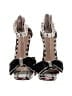 Betsey Johnson Plaid Red Heels Size 6 1/2 - photo 2