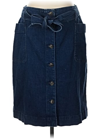 Ann Taylor LOFT Denim Skirt (view 1)
