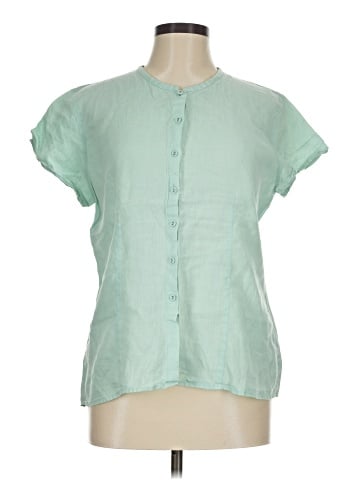 Eileen Fisher Short Sleeve Blouse (view 1)