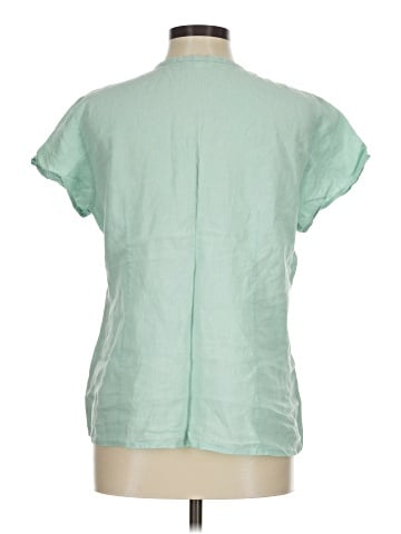 Eileen Fisher Short Sleeve Blouse (view 2)