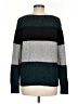 American Eagle Outfitters Color Block Gray Pullover Sweater Size M - photo 2