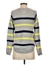 Le Suit 100% Acrylic Stripes Gray Pullover Sweater Size M - photo 2