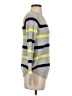 Le Suit 100% Acrylic Stripes Gray Pullover Sweater Size M - photo 4