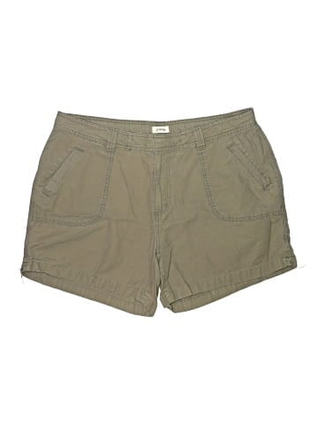 St. John's Bay Khaki Shorts (view 1)