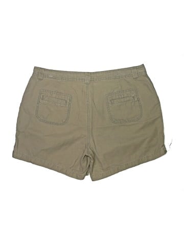 St. John's Bay Khaki Shorts (view 2)