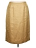 Kasper 100% Polyester Metallic Gold Formal Skirt Size 8 - photo 1