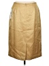 Kasper 100% Polyester Metallic Gold Formal Skirt Size 8 - photo 2