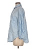 Zara Blue Long Sleeve Button-Down Shirt Size M - photo 5