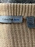 CALVIN KLEIN JEANS 100% Cotton Tan Pullover Sweater Size M - photo 7