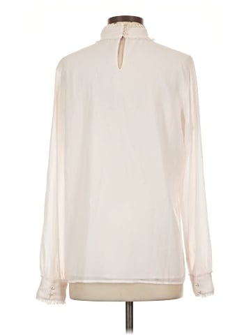 Karl Lagerfeld Paris Long Sleeve Blouse (view 2)