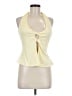 Vigoss Yellow Sleeveless Blouse Size M - photo 1