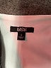 MSK 100% Polyester White Cocktail Dress Size 12 - photo 7