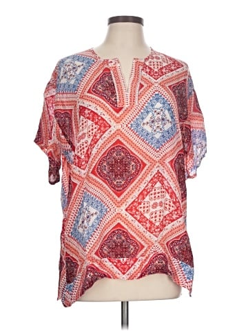 Coldwater Creek Short Sleeve Blouse (view 1)