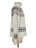 Nicole Miller Artelier Argyle Gray Pullover Sweater Size S - photo 4