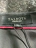 Talbots Solid Black Formal Skirt Size 10 - photo 4